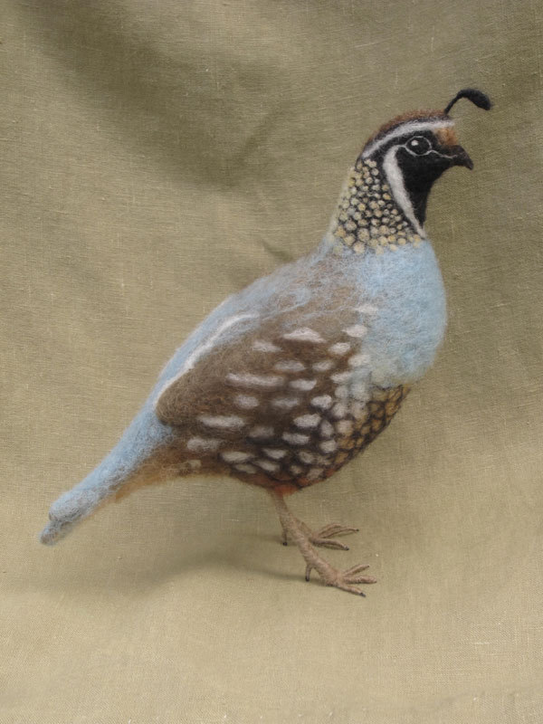 Best Of Etsy (Part Ii) Hannah Stiles/Ainigmati, needle felted quail
