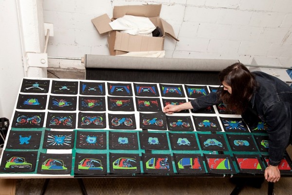 Epic Machine Embroidered Heavy Metal Video process1
