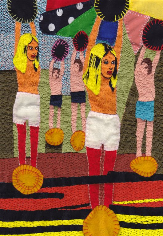 The Cutting (&Amp; Stitching) Edge - Six Superb Hand Stitchers! Almas Pieters - Stolen Beauties