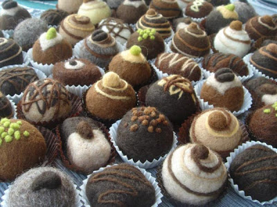 Foodie Felt Die Filzlaus/Beate Bossert - scrumptious felt creations