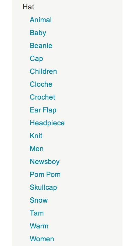 Milliners, Etsy And The Category Problem Etsy Categories