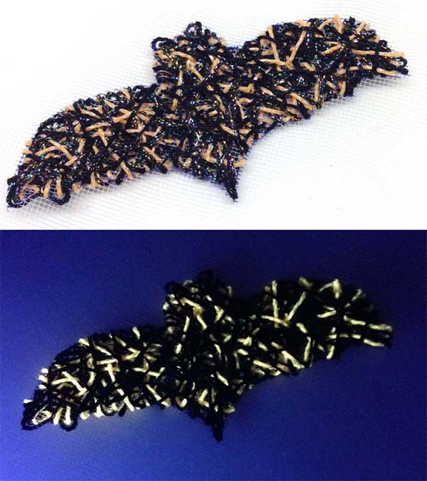 String Art - The Next Generation Is Shiny Glow-in-the-dark threads add a fun dimension to string art.