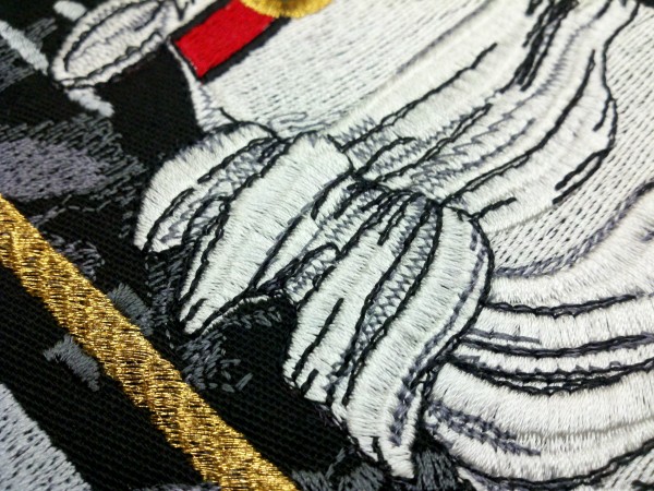 The Only Stitch That Matters! | Machine Embroidery Carousel Horse - Detail