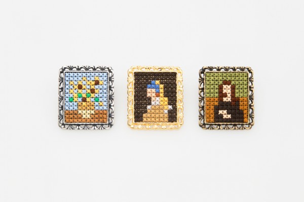 Makoto Oozu | Cross Stitch Makoto Oozu - Masterpiece Brooches