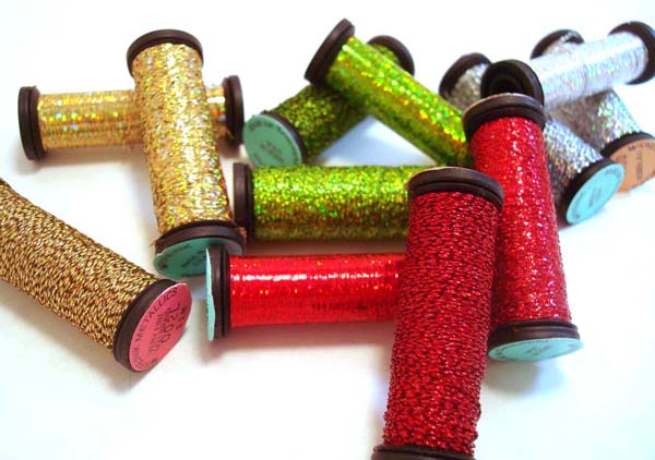 A Few Of My Favorite Free Christmas Projects Kreinik metallic threads for very merry Christmas stitchery