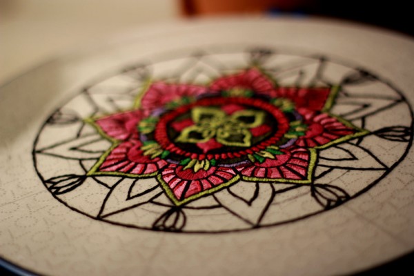 Deviant Discoveries - Tanya Kirsanova Mandala (detail) by Tanya Kirsanova