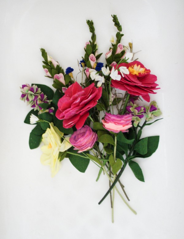 Needle Felt And Fiber Flowers The Fiber Florist