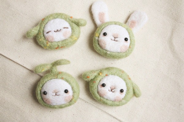 Needle Felt Jewelry And Accessories Misswoolfelt