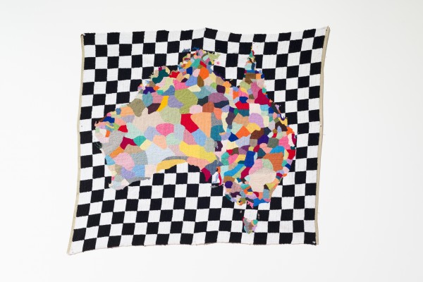 Paul Yore Takes No Prisoners | Modern Weaving Paul Yore - Map (2012)