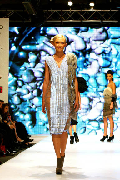 Maria Hera | Fashion Embroidery Maria Hera dress on the catwalk