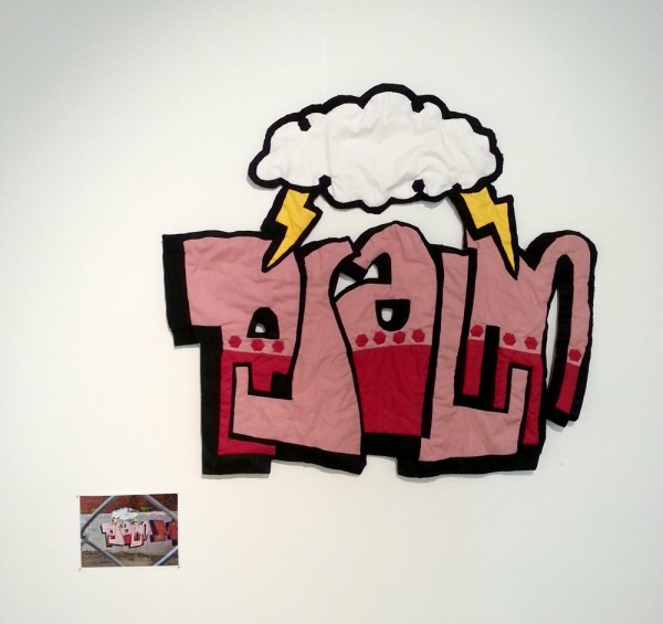Craffiti - Soft Sculpture Graffiti Sayraphim Lothian - Tag